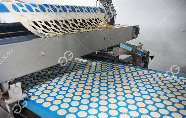 Máquina formadora de galletas
