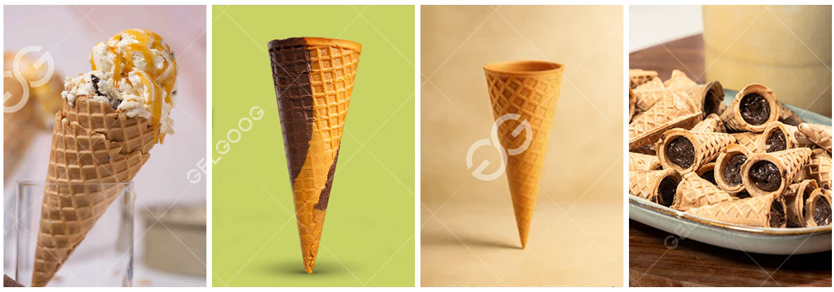 Tipos de conos para helado