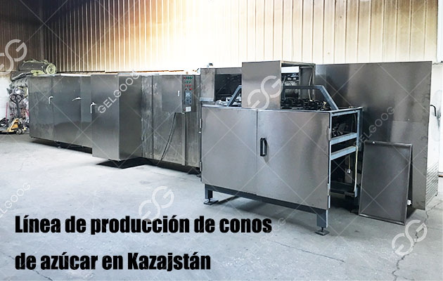 Línea de producción de conos