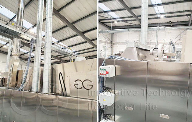 Macadamia Nut Roasting Production Line in South Africa