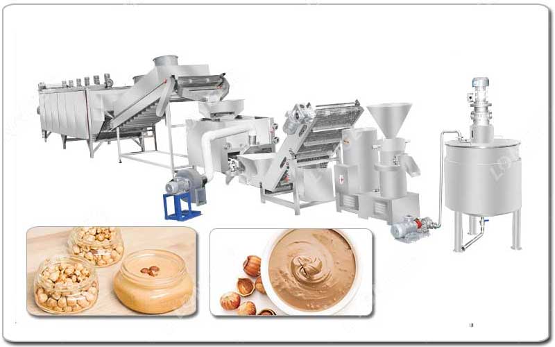 Linha de produção de creme de manteiga de avelã.jpg