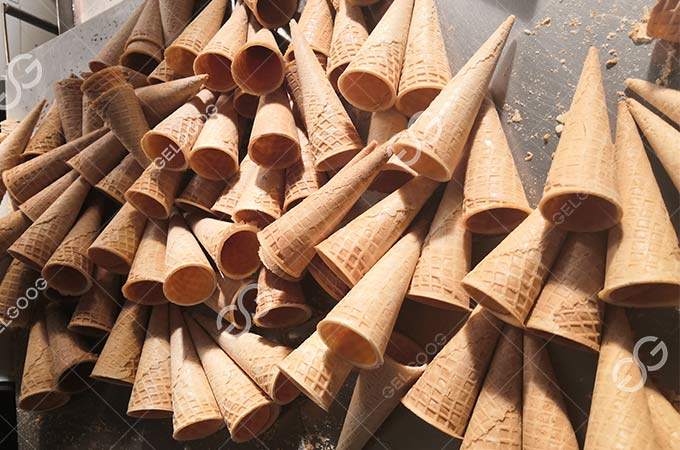 Ice Cream Cone Production