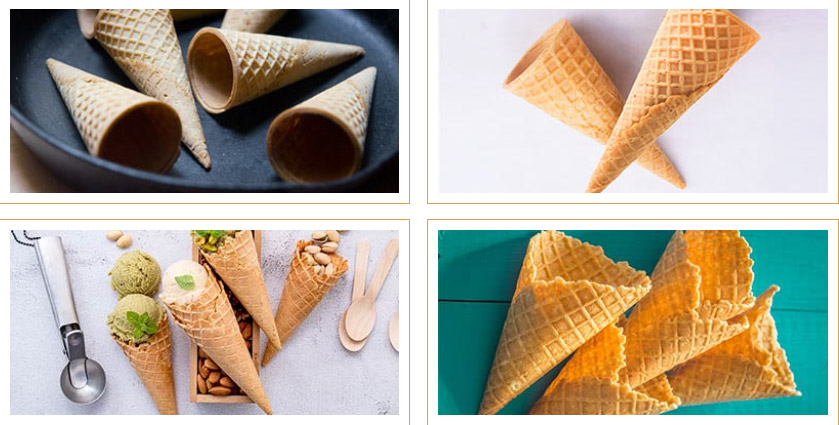 Tipos de conos de helado