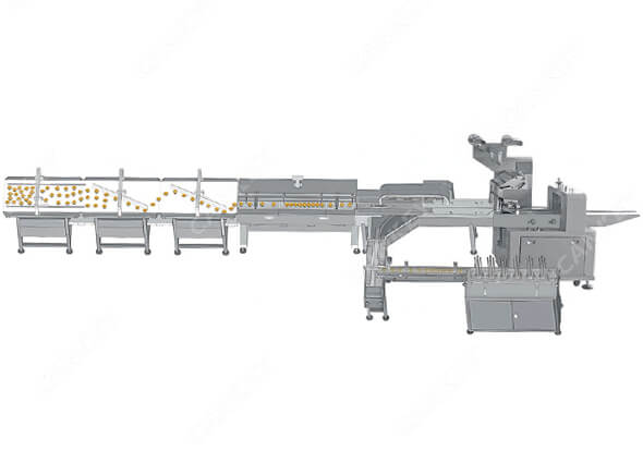 Biscuit packing line