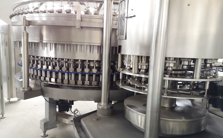 Juice Bottle Filling and Capping 