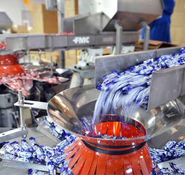 candy packing factory