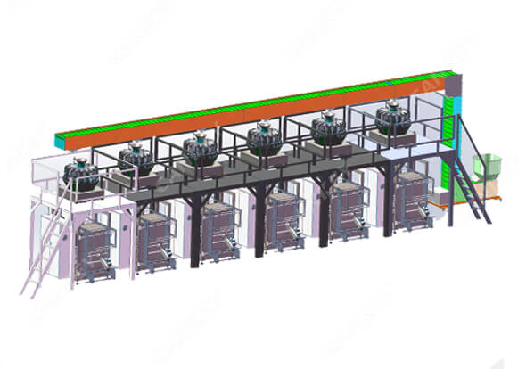 nuts packaging line