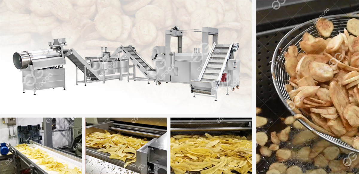 plantain chips production line