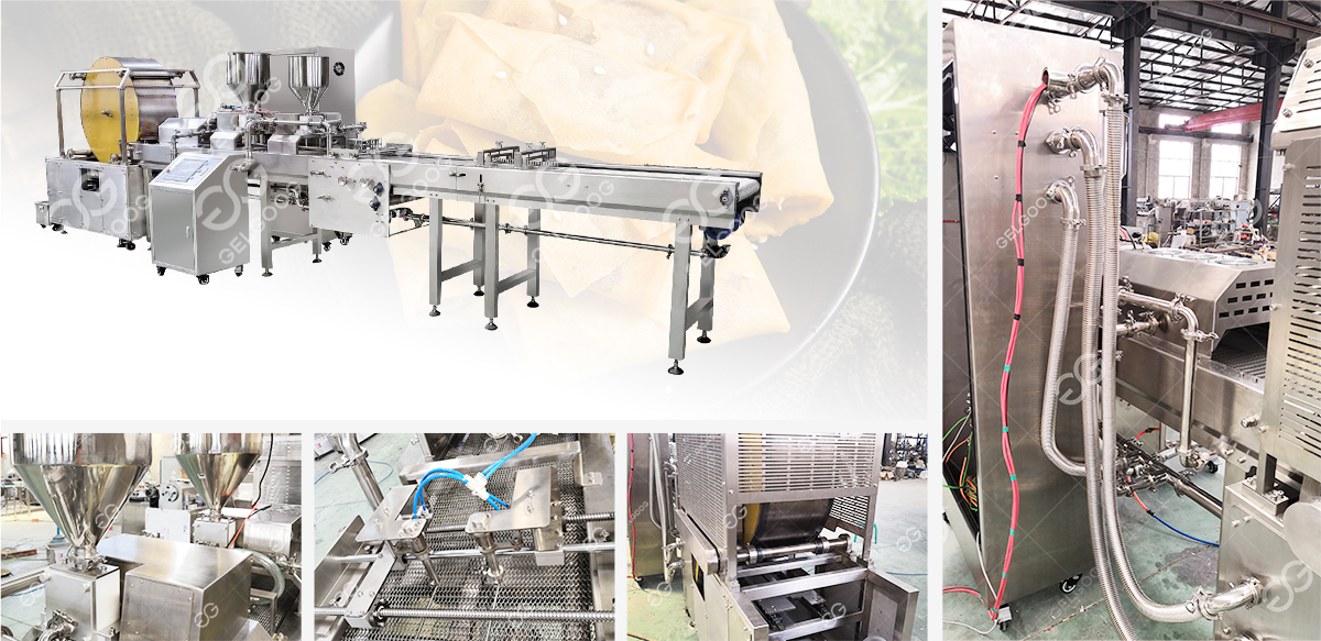 spring roll production line