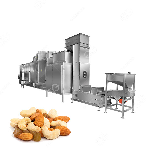 nuts roasting machine