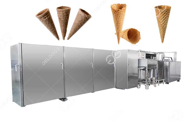 Автоматическая линия для производства вафельных конусов- Модель М 