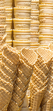 Автоматическая линия для производства вафельных конусов- Модель М 