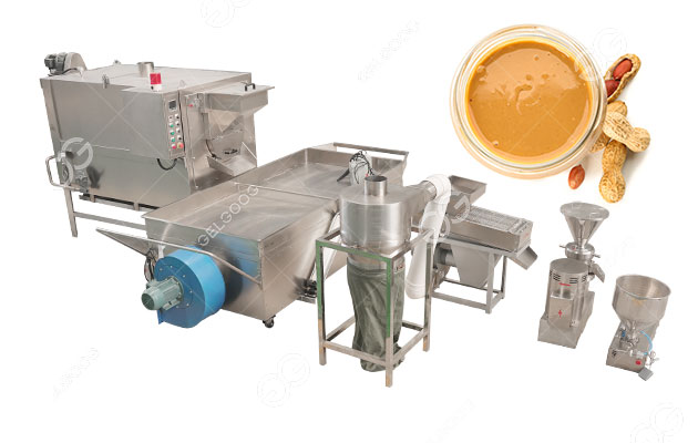 Производственная линия для арахисовой пасты (100 кг/ч)