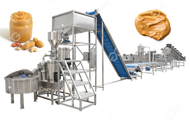 Оборудование для производства арахисовой пасты (500кг/ч)