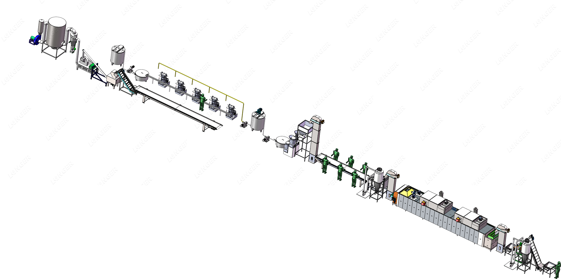 Industrial Cocoa Butter Cocoa Powder Production Line