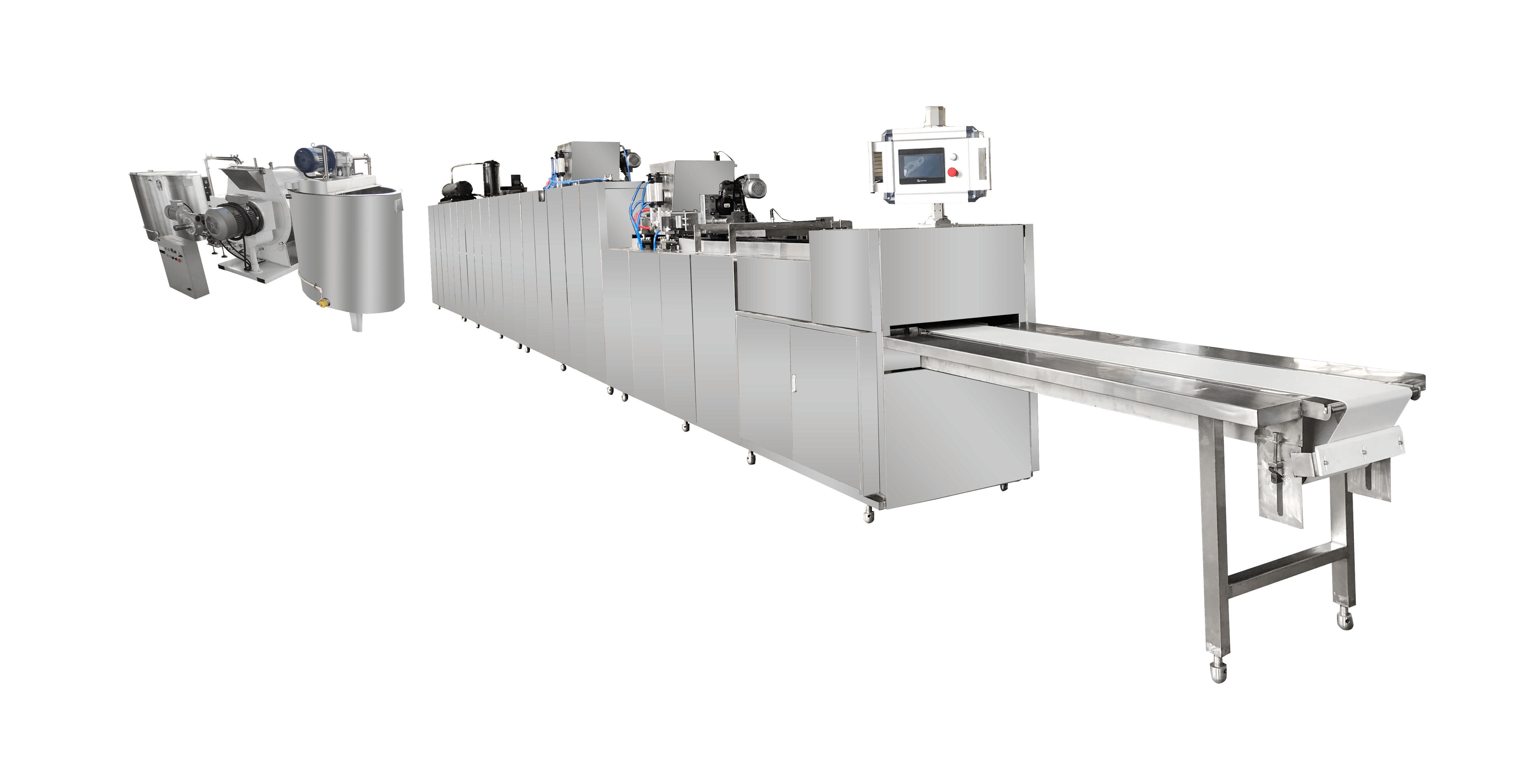 Automatic Chocolate Production Line from Bean to Bar