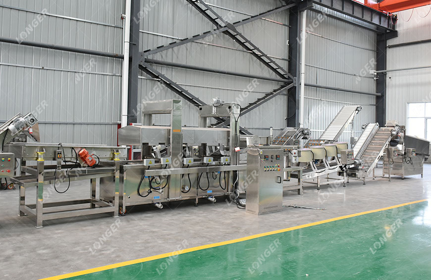 Automatic Peanut Frying Flavoring Machines