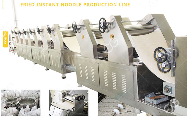 Intant Fried Noodle Making Machine
