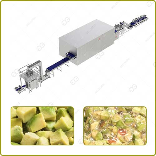 Iqf Avocado Processing Line Factory Customization