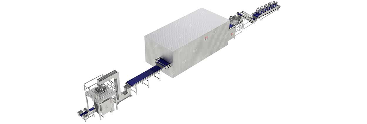 iqf avocado processing line