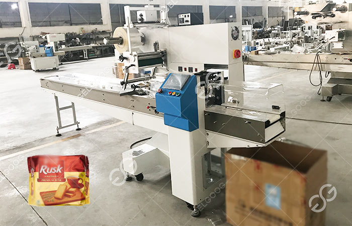 Rusk Biscuit Packaging Machine
