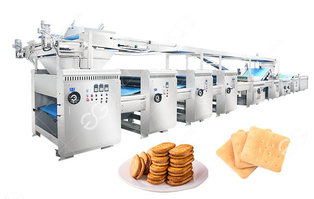 Línea de producción de galletas llave en mano