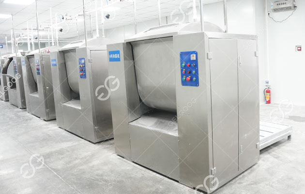 Máquina mezcladora de masa para galletas