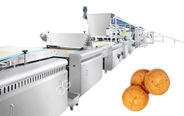 Línea automática de producción de galletas Osmania