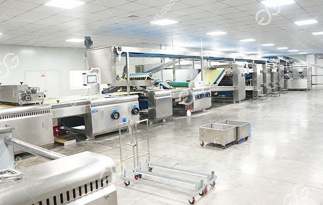 M&aacute;quina de producci&oacute;n de galletas