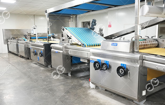 L&iacute;nea de producci&oacute;n de galletas