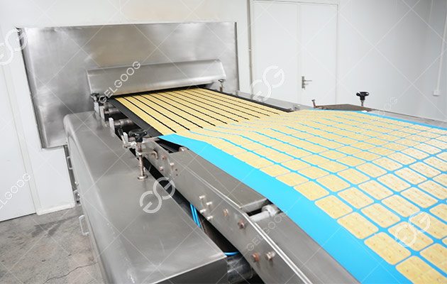 Maquinaria para el procesamiento de galletas