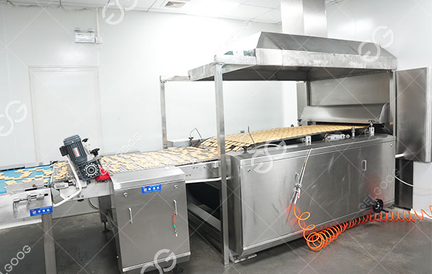 Horno t&uacute;nel para galletas