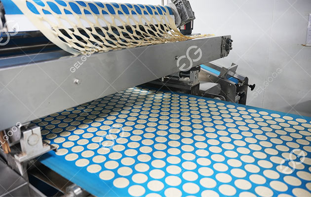 Mantenimiento de la l&iacute;nea de producci&oacute;n de galletas