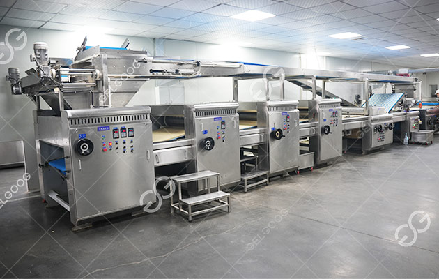 Mantenimiento de la l&iacute;nea de producci&oacute;n de galletas