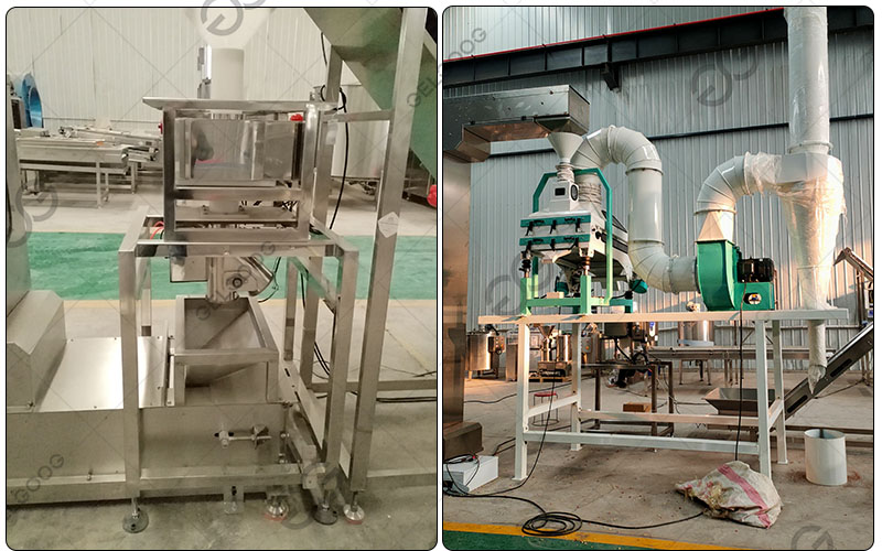 Magnetic separator and Destoner