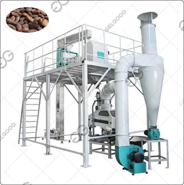 Industrial Cocoa Beans Cleaning Machine Remove Stone and Impurity
