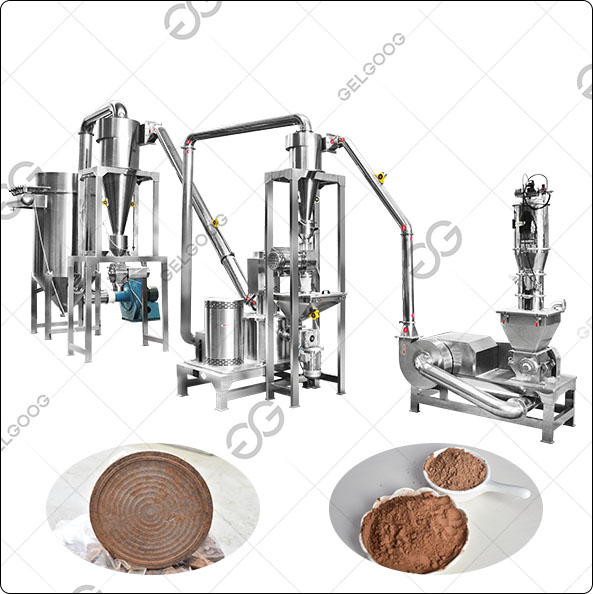 cocoa powder milling machine