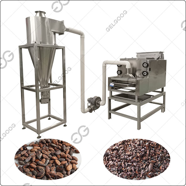 cocoa peeling machine