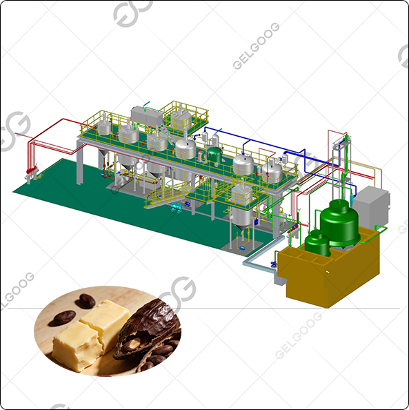 cocoa butter deodorizer machine