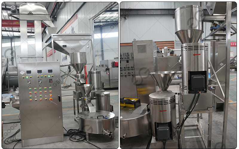 cocoa paste grinding machine