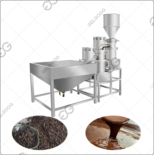 cocoa liquor grinding machine