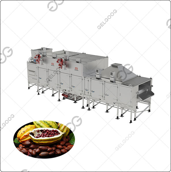 cocoa beans roasting machine