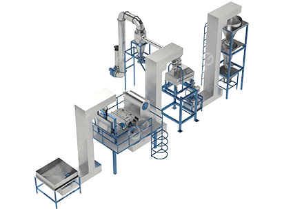 Cocoa Beans Cleaning Machine