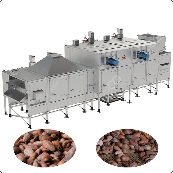 Industrial Cocoa Bean Roasting Equipment