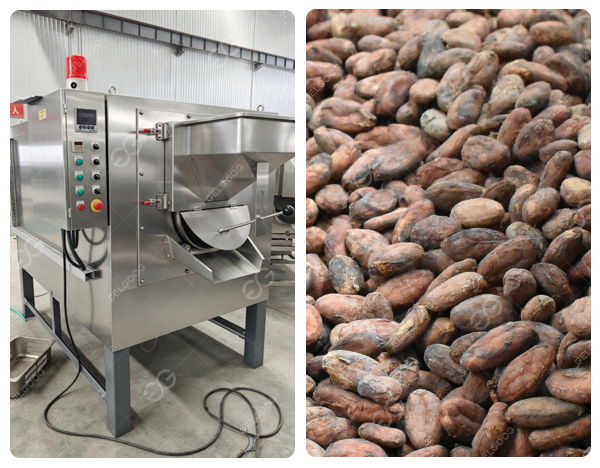 Batch Cocoa Raoster Machine