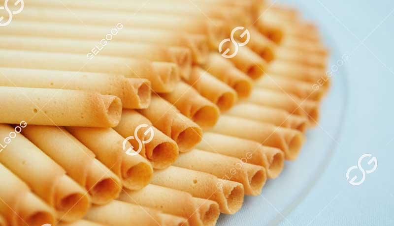 automatic biscuit roll making machine