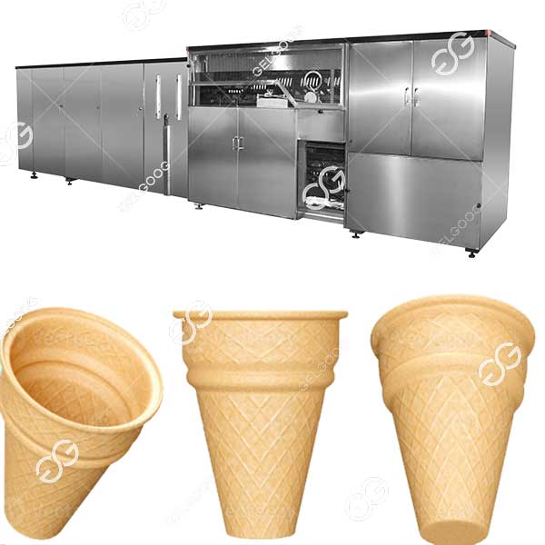 Ice Cream Wafer Cone Production Line Multiple Models for Sale