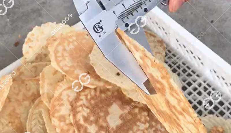 Applicable Products of Egg Roll Making Machine