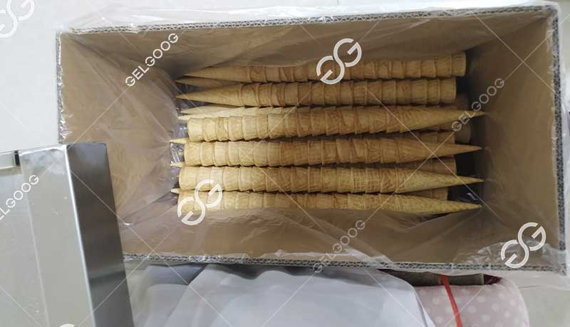 wafer cone production line