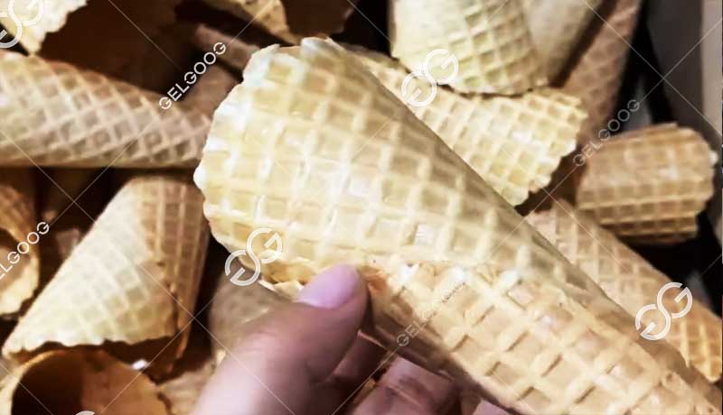 ice cream biscuit cone machine